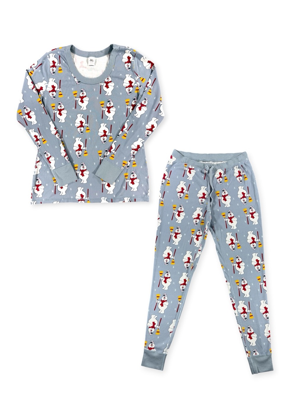 Hanna Andersson Adult Vintage Frosty the Snowman Print Pajama Set - Size M/L